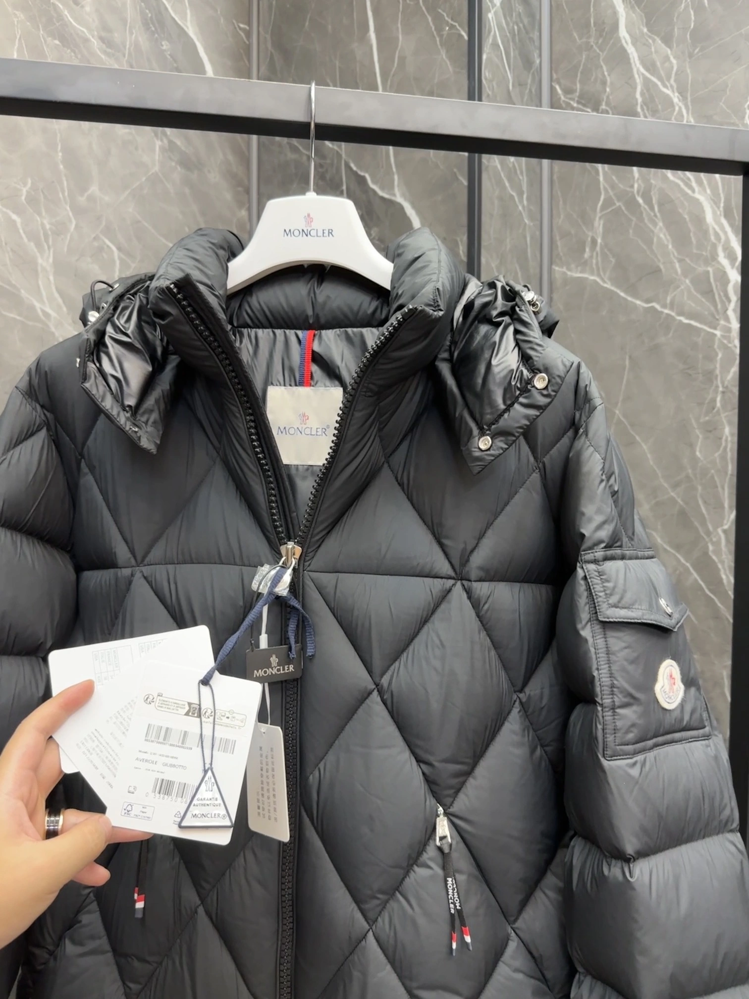 wg.luxury- 7o9385r Averole down jacket down feather 2Colour item:D-F431J1326-2